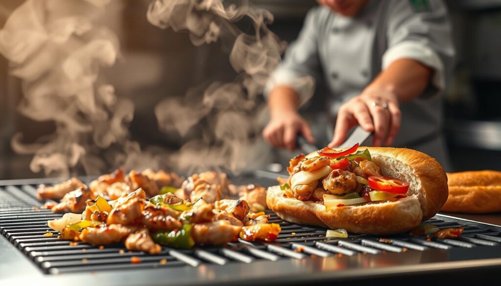 Authentic Chicken Philly Cheese Steak Cooking Techniques