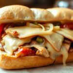 chicken philly cheese steak recipe